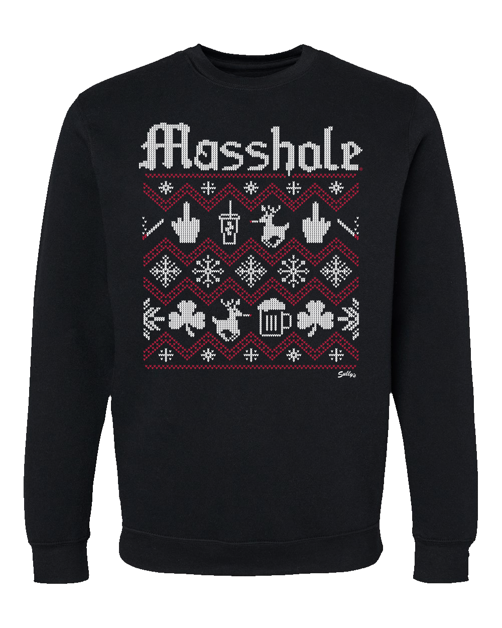 Masshole® Holiday "Sweater" Crewneck