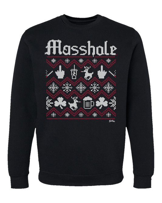 Masshole® Holiday "Sweater" Crewneck