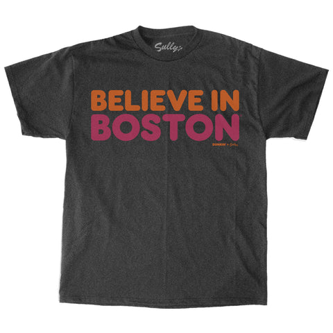 Believe In Boston x Dunkin' Shirt - Gray