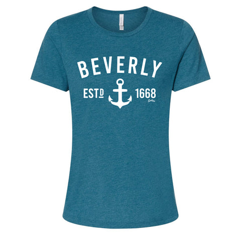 Beverly Anchor Fitted T-Shirt