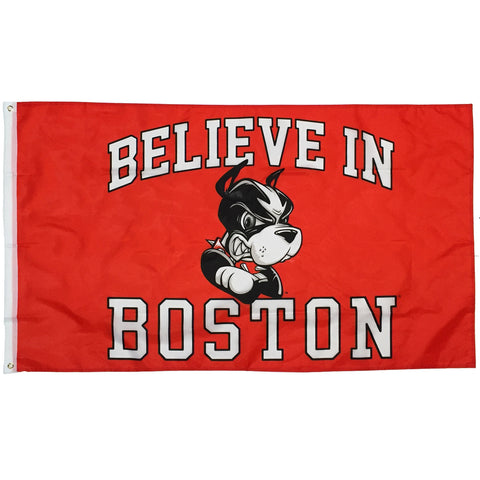 Believe In Boston - Boston University - 3'x5' Flag