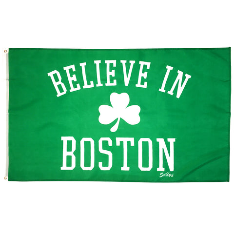Believe in Boston - Classic Shamrock 3' x 5' Flag