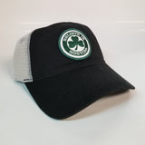Believe in Boston Green Shamrock Mesh Trucker Hat