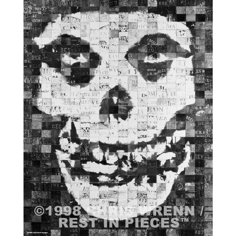 REST IN PIECES™ Skull #1 27"x36" Poster