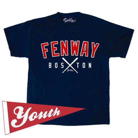 Fenway Crossed Bats Youth T-Shirt