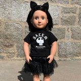 Salem Skull - 18" Doll 3 Piece Outfit