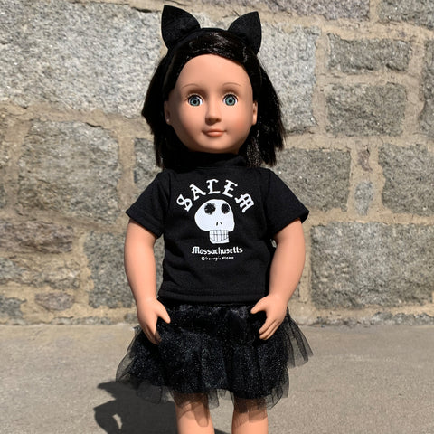 Salem Skull - 18" Doll 3 Piece Outfit