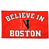 Believe In Boston - Northeastern University - 3'x5' Flag