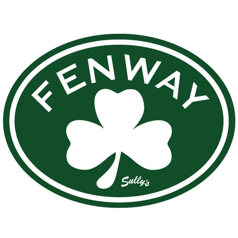 Fenway "Shamrock" Oval Sticker