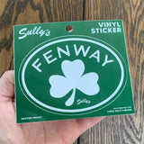 Fenway "Shamrock" Oval Sticker
