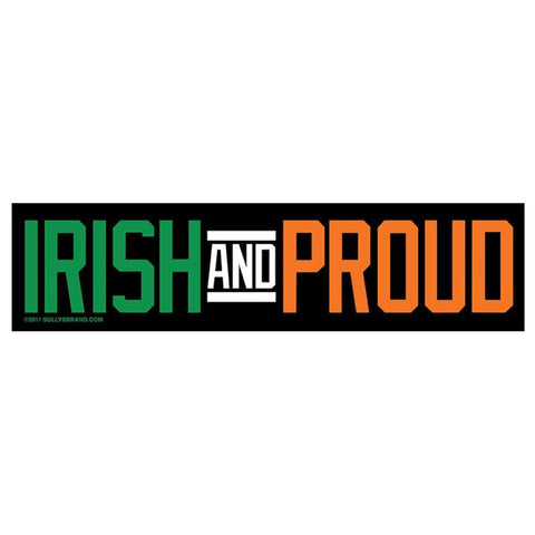 Irish and Proud Sticker