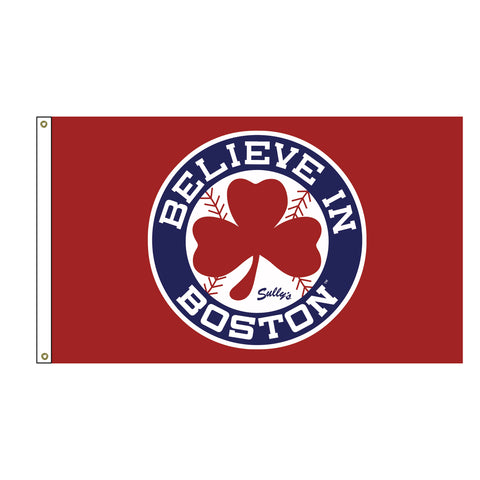 Believe in Boston - Green Shamrock Patch – Sully's Brand