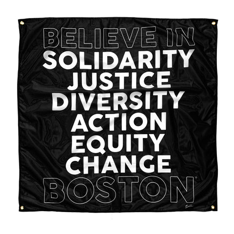 Believe In Boston Bail Fund Benefit Banner