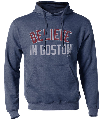 Believe in Boston - Heather Navy - Sweatshirt