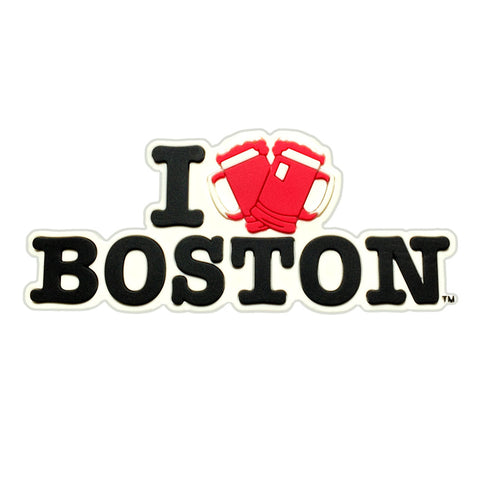 I (love) BOSTON Magnet