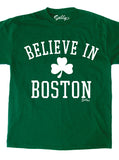 Believe in Boston - Classic Shamrock T-Shirt